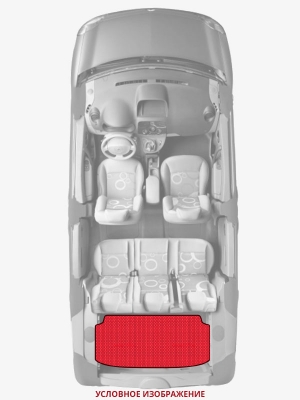 ЭВА коврики «Queen Lux» багажник для Mercedes SLR McLaren